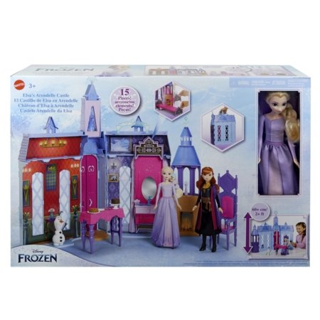 DISNEY FROZEN Arendalle pils un lelle Elza, HLW61 HLW61