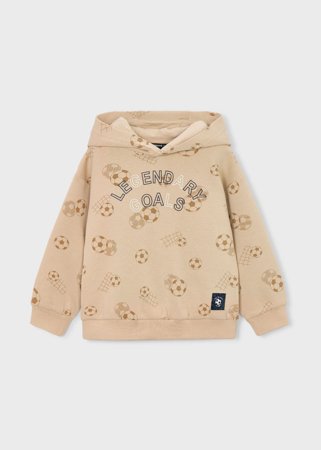 MAYORAL džemperis ar kapuci, walnut, 3.435-71, 134  cm 