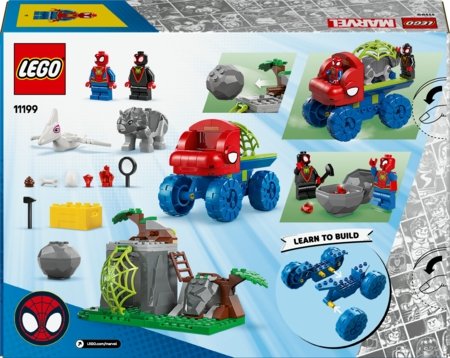 11199 LEGO® Spidey Spidey komandas Dino braucamā atbrīvošana 