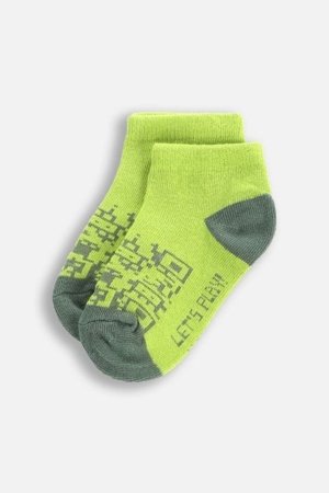 COCCODRILLO zeķes SOCKS BOY, zaļš, WC5382304SOB-012-036, 36 cm 