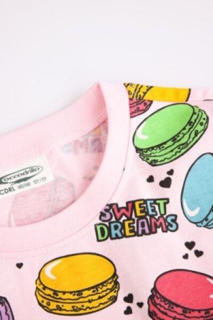 COCCODRILLO pidžama PYJAMAS, rozā, ZC4448112PJS-007-164, 164/170 cm 