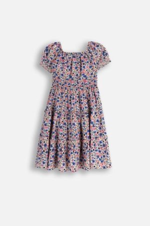 COCCODRILLO kleita ar īsām piedurknēm FLOWER PARADISE GIRL JUNIOR, krāsa, WC5128201FGJ-022-164, 164 cm 