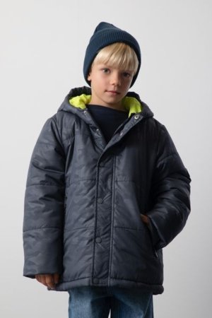 COCCODRILLO jakete OUTERWEAR BOY KIDS, pelēks, ZC5152108OBK-020-104, 104 cm 