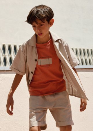 MAYORAL t-krekls ar īsam piedurknēm, copper, 6.028-96, 140 cm 