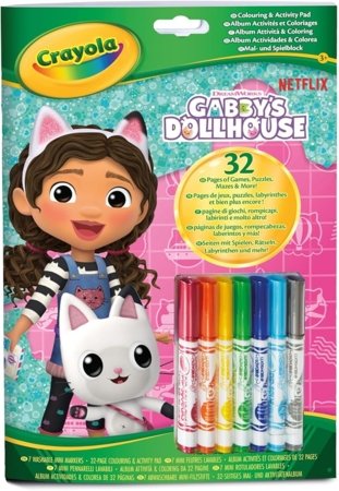 CRAYOLA radošais komplekts Gabby's Doll's House, 04-7024G 