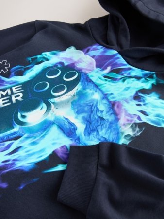 NEXT džemperis ar kapuci, F19711, 140 cm 