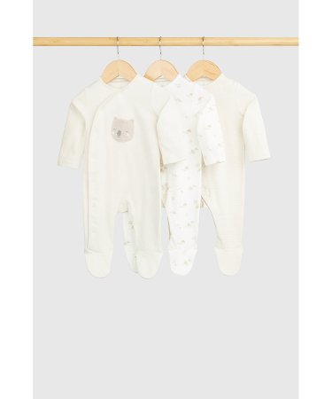 MOTHERCARE zīdaiņu kombinezons, 3gab., GF278 