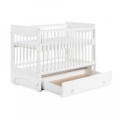 Klupś gultiņa 120 x 60 LUNA White 5902022533625