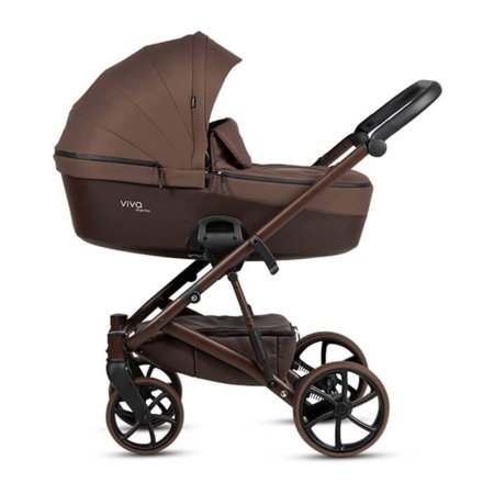 TUTIS universāli ratiņi VIVA 6+ ESSENTIAL 2/1, Espresso, 1612067 