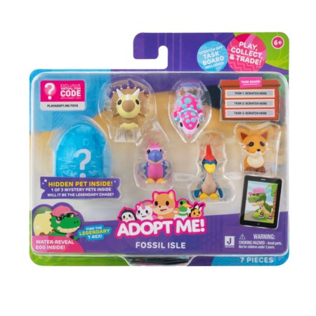 ADOPT ME figūriņu komplekts Pets Multipack Fossil Isle W3, AME0063 