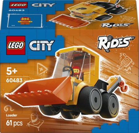 60483 LEGO® City Rides – Celtniecības iekrāvējs”  