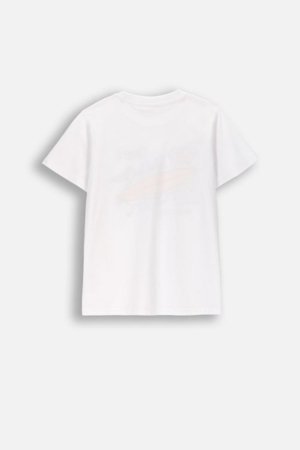 COCCODRILLO t-krekls ar īsam piedurknēm, balti, WC6143211VBB-001-158, 158 izmērs 