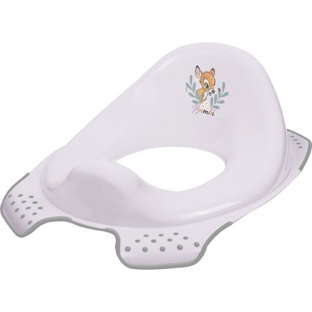 KEEEPER tualetes mācību sēdeklis BAMBI, balts, 10819 