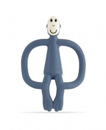 MATCHSTICK MONKEY košļājamā rotaļlieta, blue, 3 m+, MM-T-011 MM-T-011