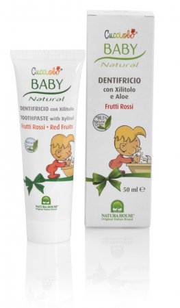 NATURA HOUSE zobu pasta RED FRUITS, 50 ml 8000921217084