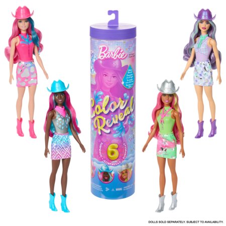 BARBIE Color Reveal disko zvaigznes sērijas lelles, JCP01 