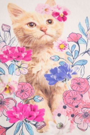 COCCODRILLO t-krekls ar garām piedurknēm, krēmkrāsa, WC6143103FGK-003-098 