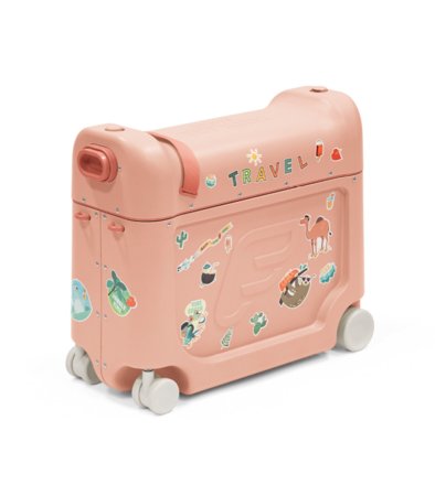 STOKKE transformējams čemodāns JETKIDS, coral pink, 681301