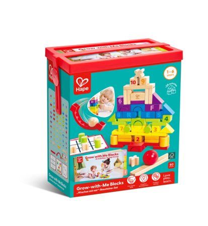 HAPE klucīši Grow-With-Me, E0533A 