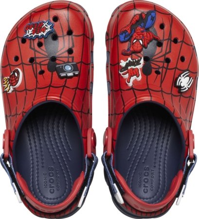 CROCS krokši SPIDER-MAN tumši zili, 209258-410 24 izmērs 