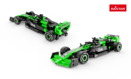 RASTAR 1:24 saliekams automašīnas modelis Stake F1® Team KICK Sauber C44 Bricks, 10290 