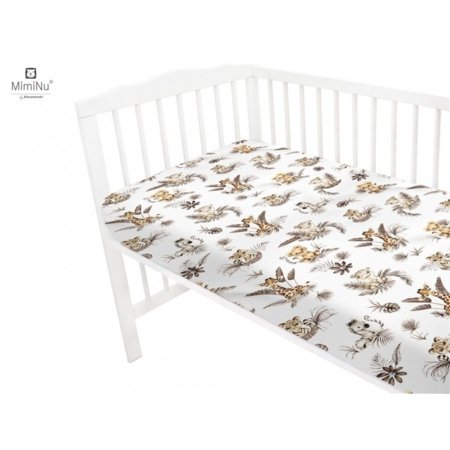 MIMINU palags ar gumiju Savanna, 120x60 cm 