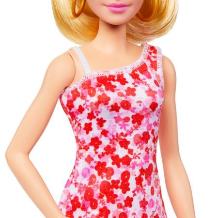 BARBIE Fashionistas lelle ar sarkanu kleitu, HJT02 HJT02