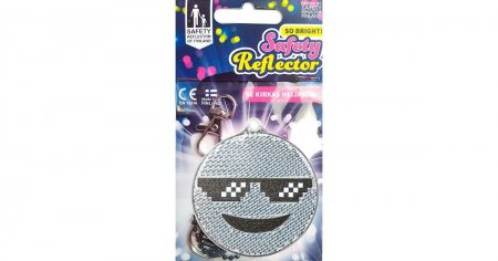 SAFETY REFLECTOR atstarotājs, Thug Life emocijzīme, 224212-2 224212-2