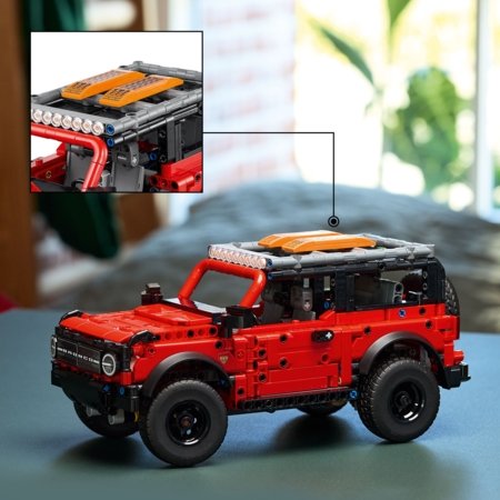 42213 LEGO® Technic Ford Bronco® apvidus auto 