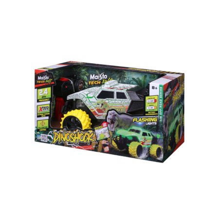 MAISTO TECH 1:16 R/C rādiovadāms auto Dinoshock Monster Truck, 82638 