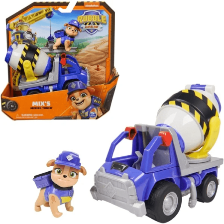 RUBBLE & CREW construction vehicle Mix's Mixing Truck, 6066540 