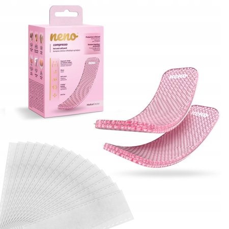 NENO sildoši un dzesējoši ieliktņi pēc dzemdībām COMPRESSO, 2 gab., NEN-MAM-HIG14 