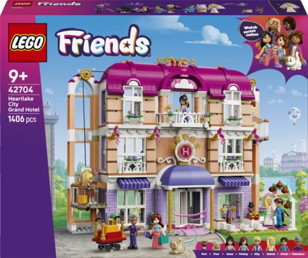 42704 LEGO® Friends Hārtleikas pilsētas viesnīca Grand Hotel 