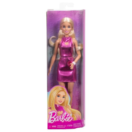 BARBIE Fashionistas lelle rozā kleitā, HYT88 