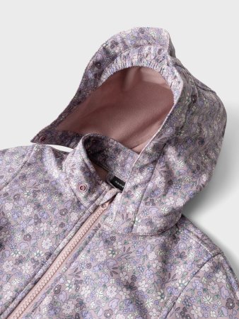NAME IT kombinezons, ALFA, Softshell, rozā, 13223393 