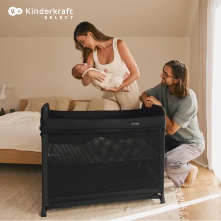 KINDERKRAFT ceļojumu gultiņa MOON DREAM, beige, KLMODR00BEG3000 