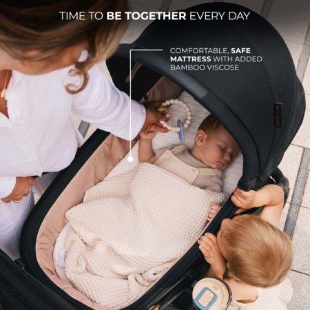 KINDERKRAFT universālie ratiņi 2IN1 NEA 2.0, deep grey, KSNEA002DGR2000 