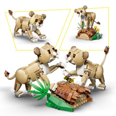 31386 LEGO® Creator Savvaļas dzīvnieki: Majestātiskais lauva 