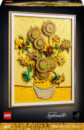 31215 LEGO® Art Vincent van Gogh – “Saulespuķes” 