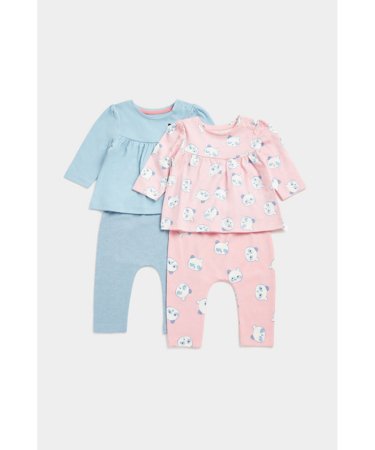MOTHERCARE t-krekls ar garām piedurknēm + legini, 2 gab., EB490 622634