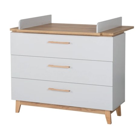 ROBA pārtinamais galds CARO, Light grey/Golden oak, 1731789 