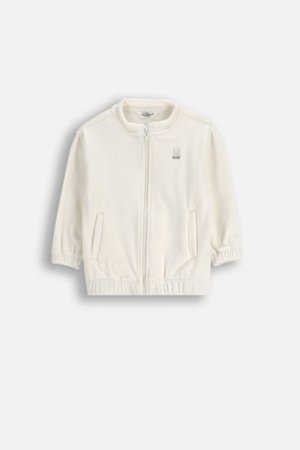 COCCODRILLO džemperis ar rāvējslēdzēju, krēmkrāsa, 