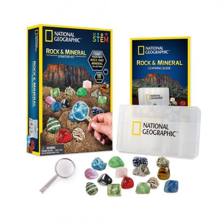 NATIONAL GEOGRAPHIC Akmens + minerālu sākuma komplekts, RTNGRM15 RTNGRM15