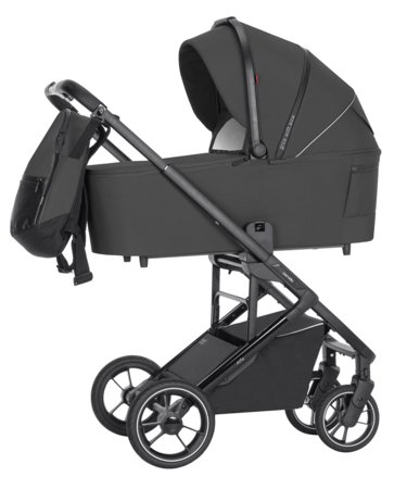 CARRELLO universāls ratiņi 2in1 ALFA, Graphite Grey, CRL-6507 