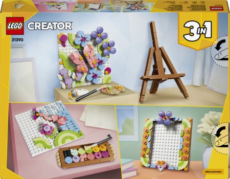 31390 LEGO® Creator Dekoratīva glezna ar ziediem 