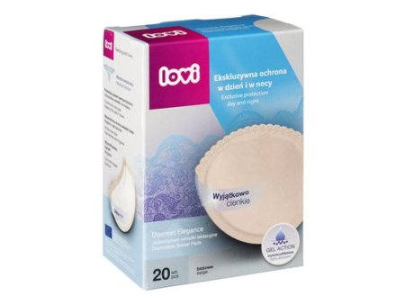 LOVI krūšturu ieliktņi Discreet Elegance bēši 20gb, 19/610new 19/610