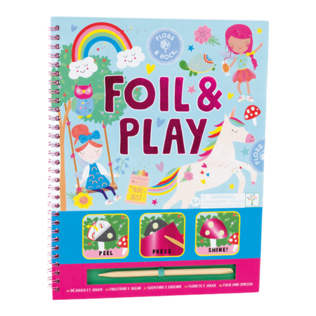 FLOSS AND ROCK Spēle pulē ar foliju, Varavīksnes feja, 49P6048 