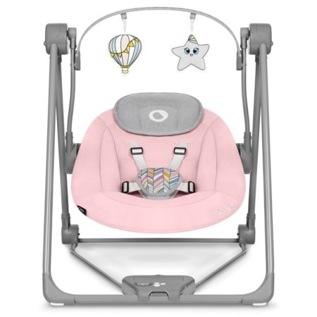 LIONELO šūpuļkrēsls LO-OTTO, Pink baby 