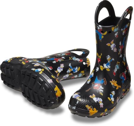 CROCS gumijas zābaki MICKEY FRIENDS HANDLE IT krāsaini, 211146-90H 27 izmērs 