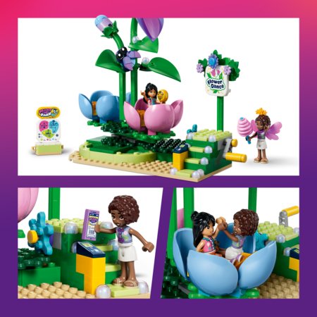 42702 LEGO® Friends Rotējošais Ziedu un Feju tējas tašu brauciens 